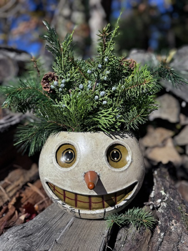 SNOWMAN HEAD PAIL *NEW* AVAIL JULY 2026
